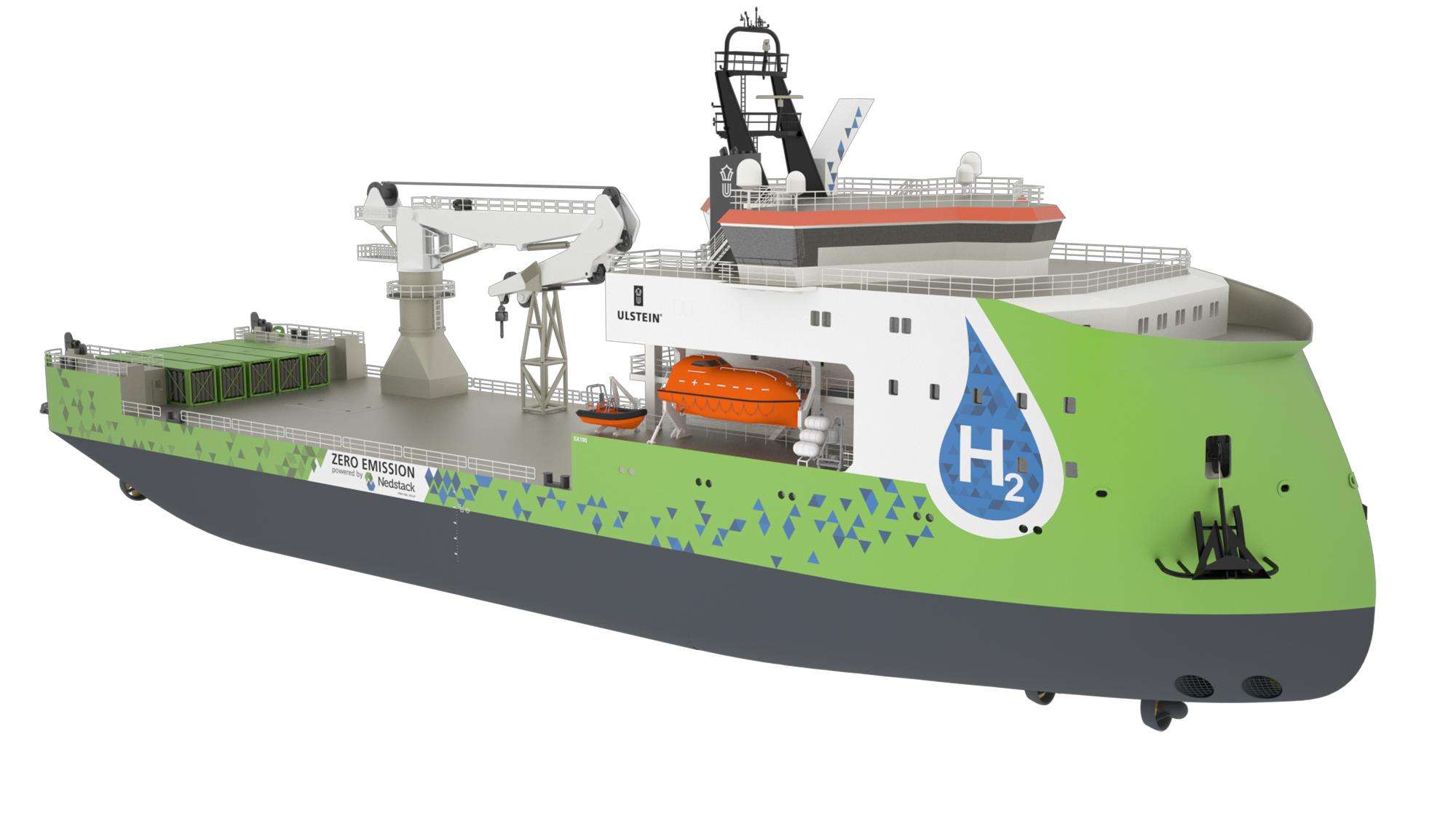 ULSTEIN SX190 Zero Emission - Powered by Nedstack